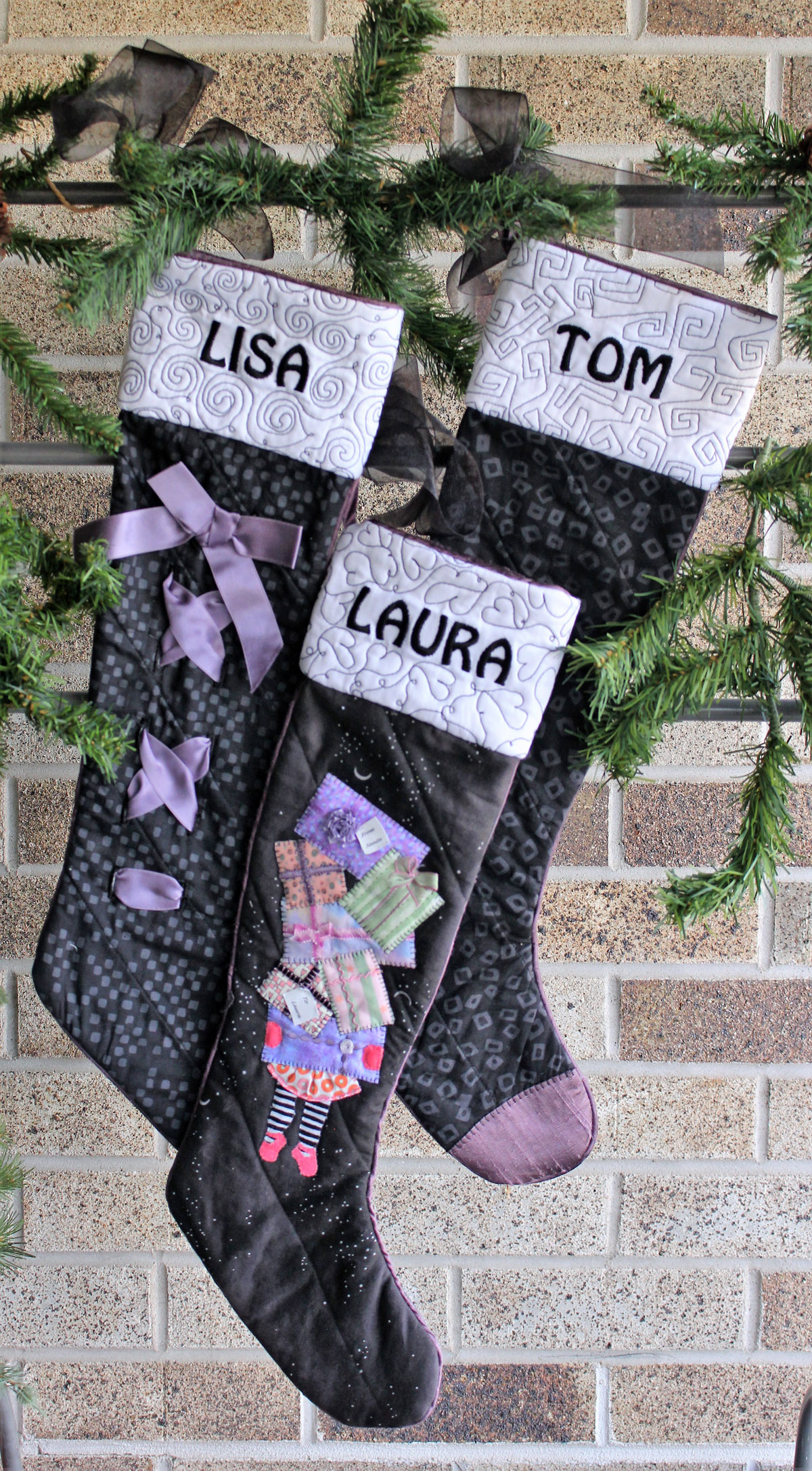 Christmas Stocking Appliqué Tutorial