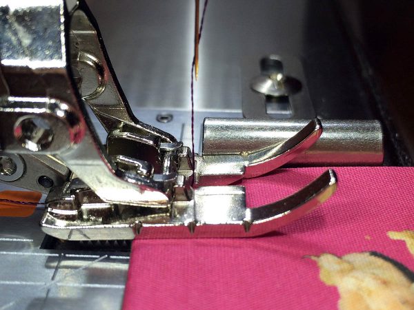Holiday Coasters Tutorial - stitch a line around the inside of the fabric sandwich.