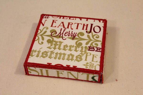 Holiday Fabric Boxes - Lid