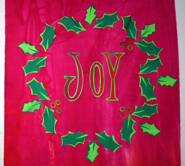 JOY Fused Art Quilt
