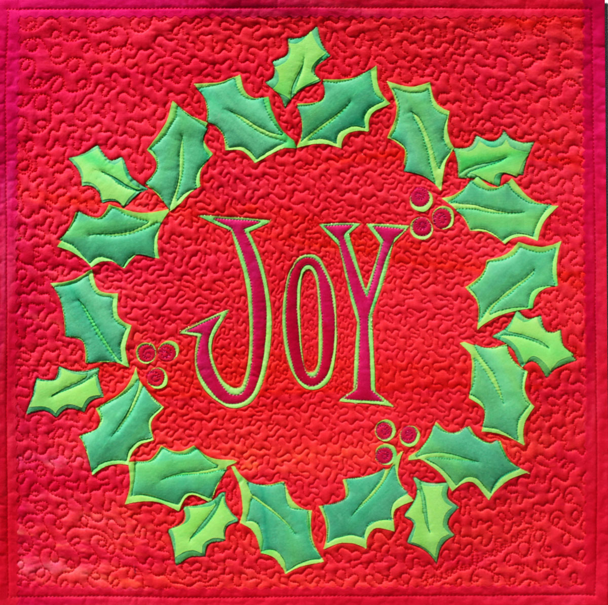 JOY Fused Quilt Tutorial