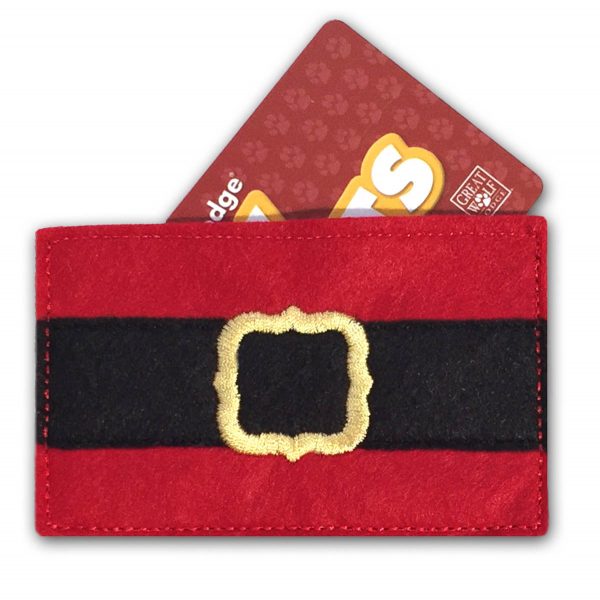 Santa Pants Gift Card Holder Tutorial