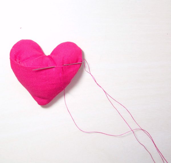 Embroidered Heart Pin Tutorial