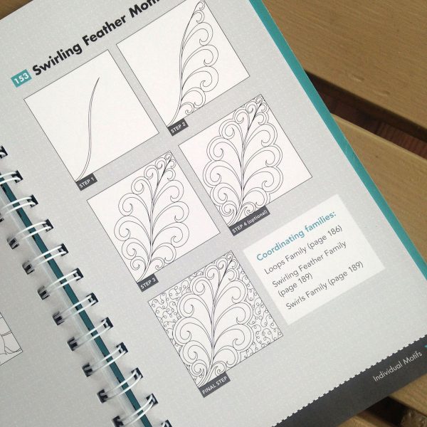 How to quilt feathers
