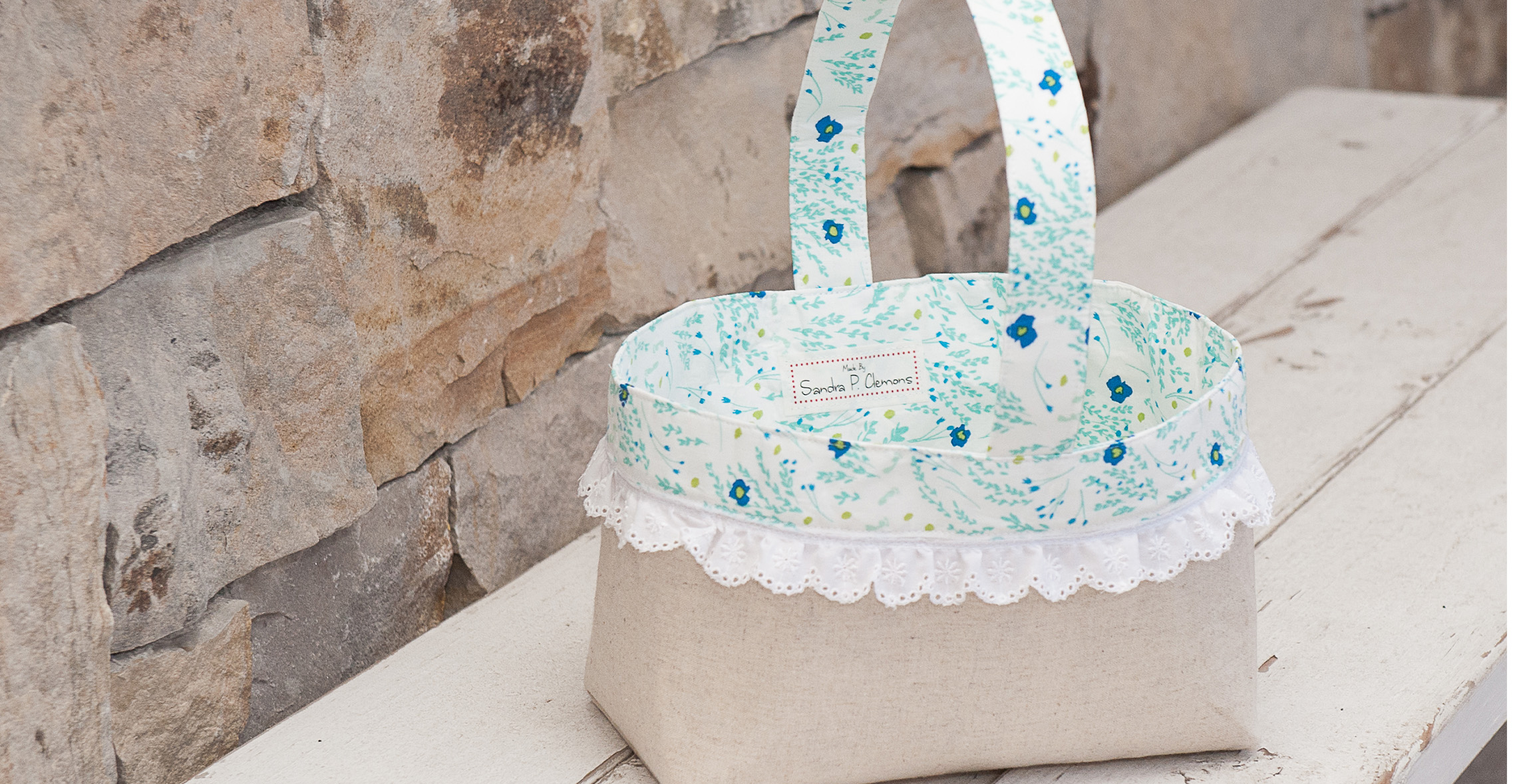 Easter Fabric Basket