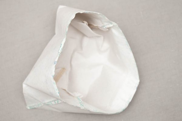 Easter Fabric Basket Tutorial - Stitch around the top of the basket with a 1/4″ seam allowance