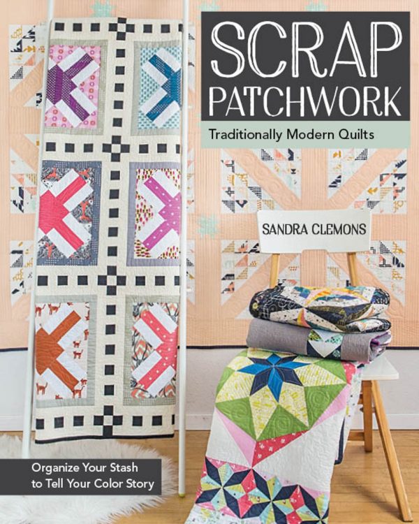 Scrap Patchwork book by Sandra Clemons