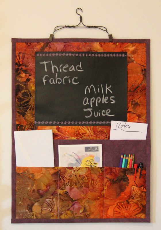 Fabric Message Board 