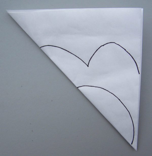 No-Mark Quilting Tip - Draw Design