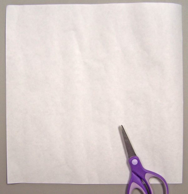 No-Mark Quilting Tip - cut freezer paper