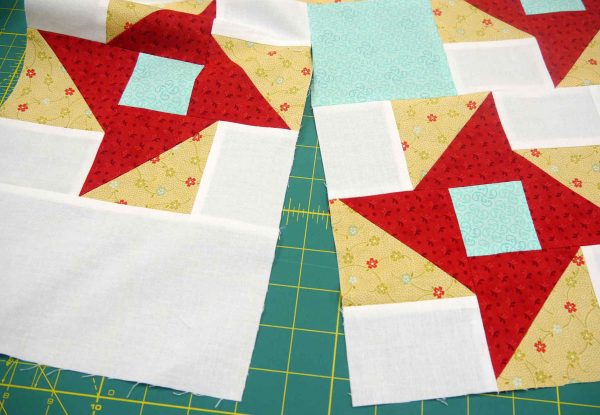 Pieced partial seams