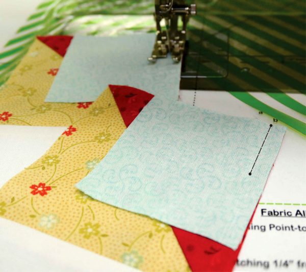 How to piece partial seams