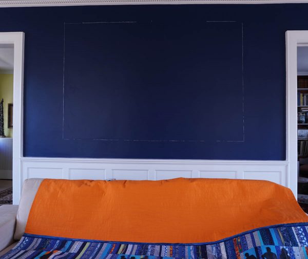 Anatomy of an art quilt - hanging the art work