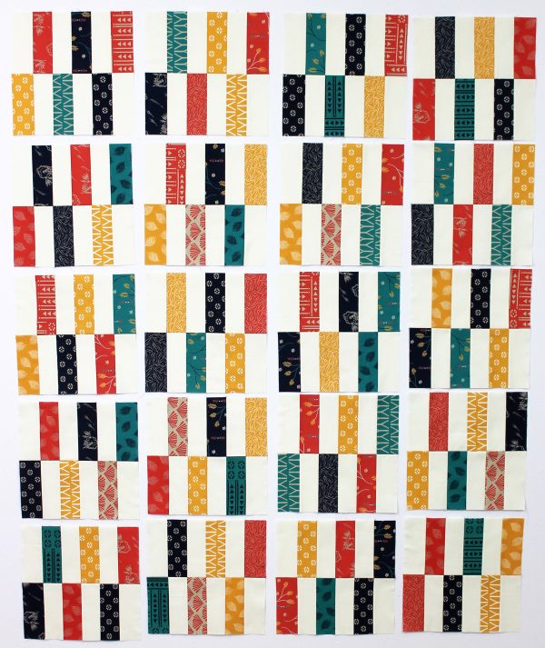 Quilt Blocks on the Design Wall