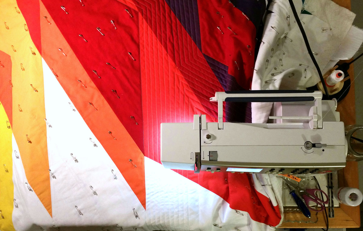 My Triangle Quilt by Erika Mulvenna