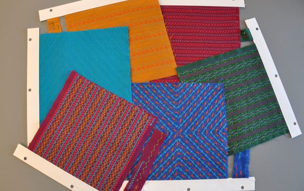 How to make a stitch sample book