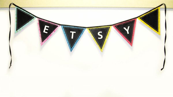 Etsy + BERNINA Craft Party 2016 Bunting Tutorial
