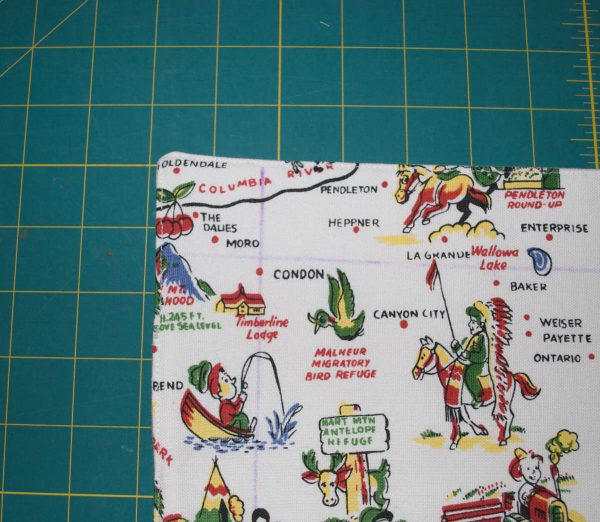 Tidy Tray - sewn square