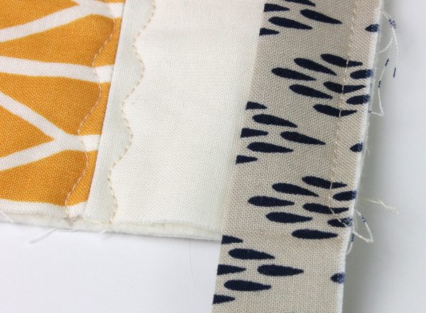 Sew off the edge
