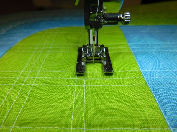 stitching with seam guides