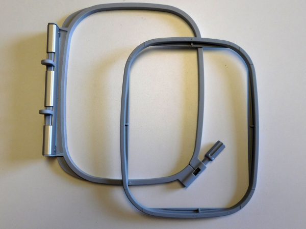 Embroidery hooping tip