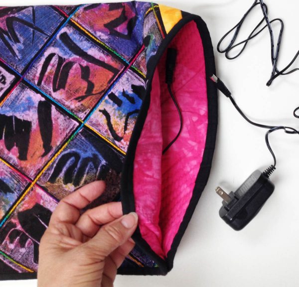 Quilt Repurposing - Lightbox Sleeve