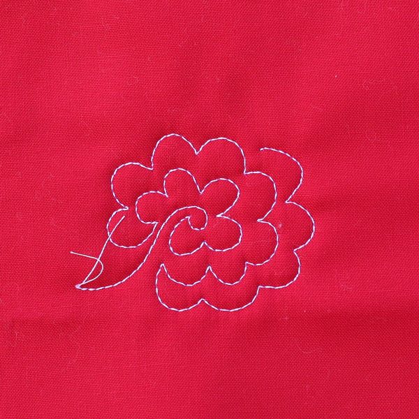 Fast easy machine quilting fill stitches
