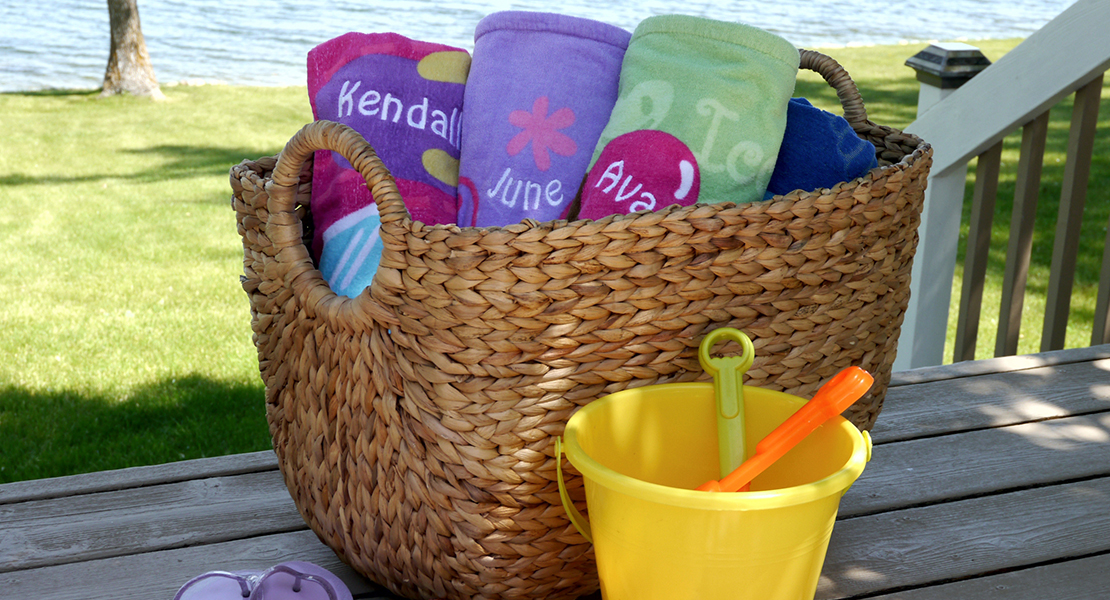 Name Embroidered Towels