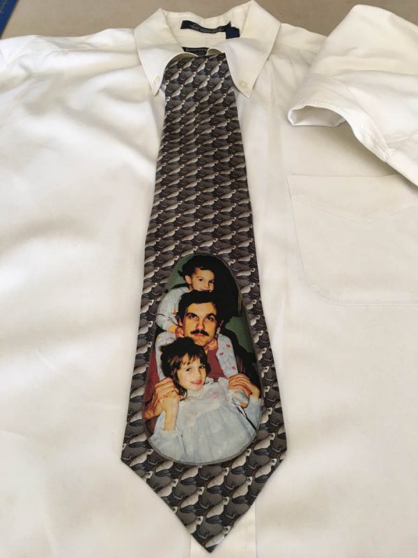 Photo Tie Tutorial - Finished Tie