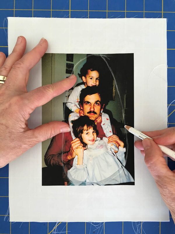 Photo Tie Tutorial - Usage of Paper Template