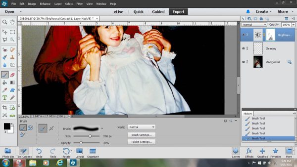 Photo Tie Tutorial - Photography Preparation using the brush tool