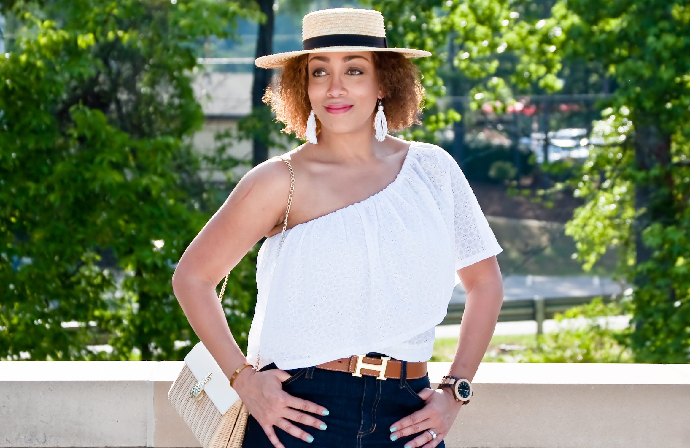 Single Shoulder Ruffle Top Tutorial