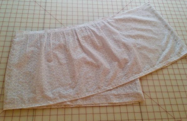 Single Shoulder Ruffle Top Tutorial