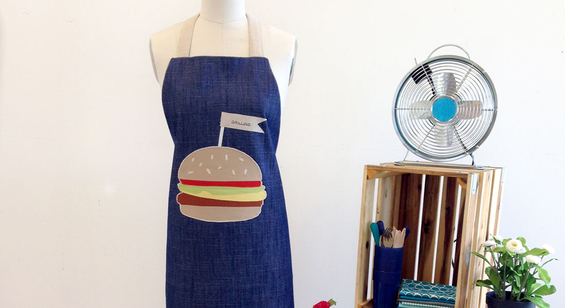 Summer apron tutorial