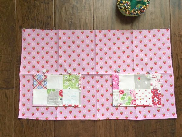 Farm Fresh Apron Tutorial: Pocket Placement