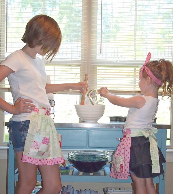 Farm Fresh Apron Tutorial Finished Photo
