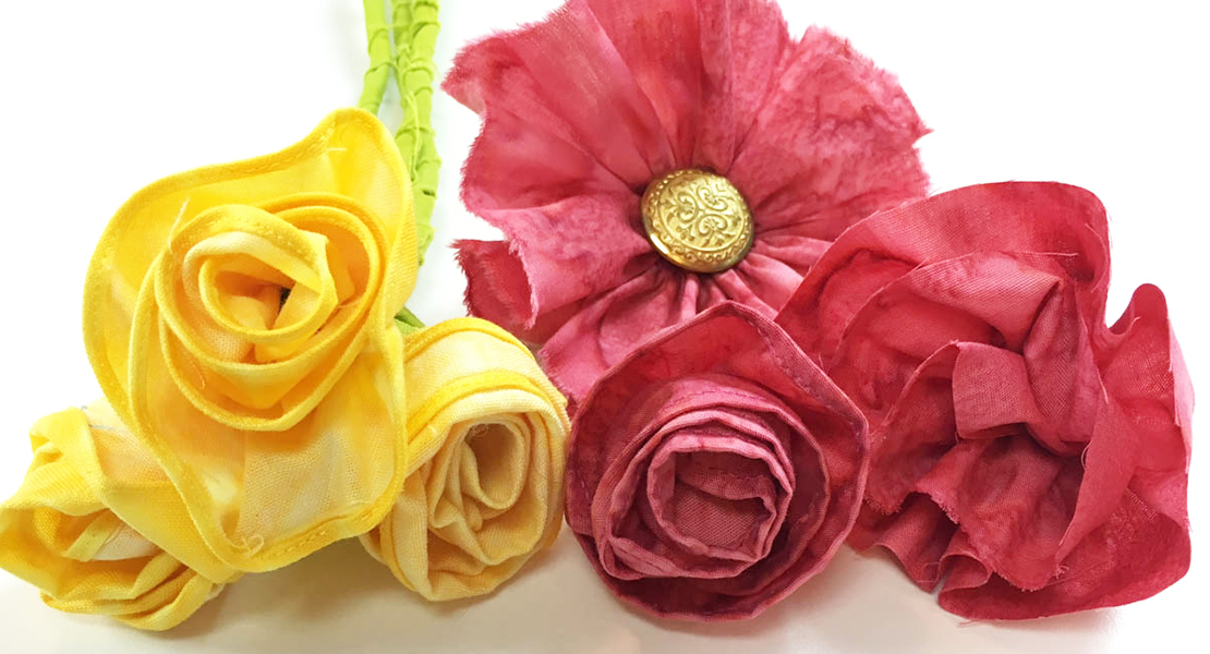 Gathered Flowers Tutorial