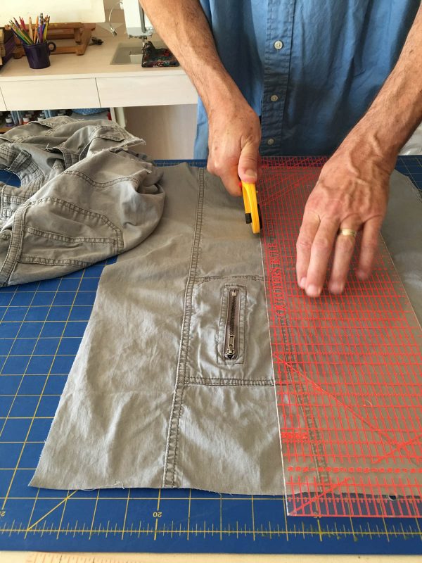 Quilting Green - Recycling travel pants