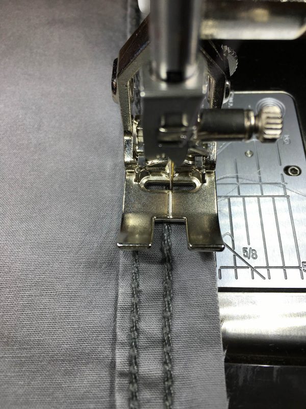 Quilting Green - stitching the side borders