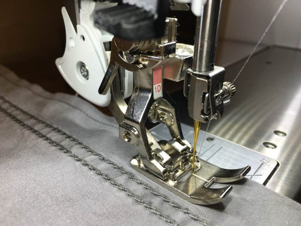 Quilting Green - engaged Dual Feed