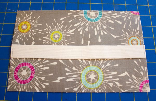 Two pocket pencil pouch