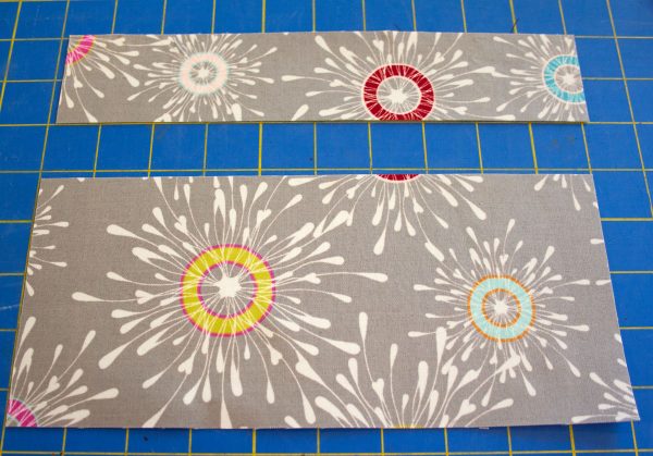 Two pocket pencil pouch