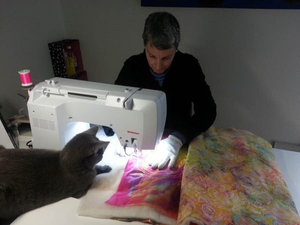 Wholecloth Artquilt Series Part II - free-motion quilting buddy