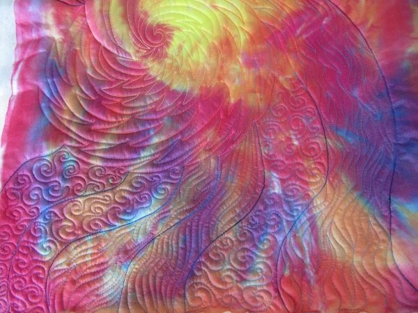 Wholecloth Artquilt Series Part II - marking the design