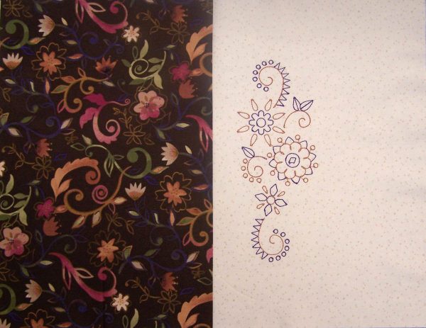 Embroidered Journal Cover_trim the cover