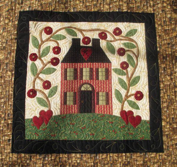How to Create Yo-Yos with the BERNINA Circular Embroidery Attachment - appliqué block
