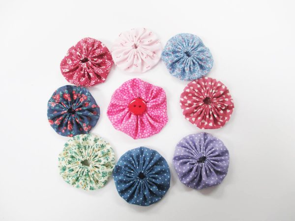 How to Create Yo-Yos with the BERNINA Circular Embroidery Attachment-Yo-Yos