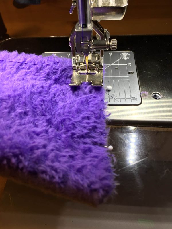 How to sew Stubby the Squid - Ssitching the top of legs closed