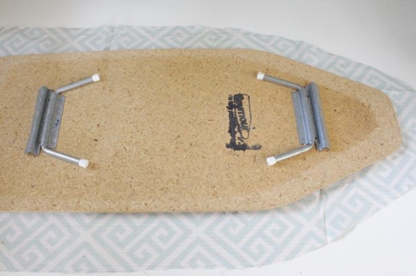 Mini ironing board cover Step Two: cut fabric