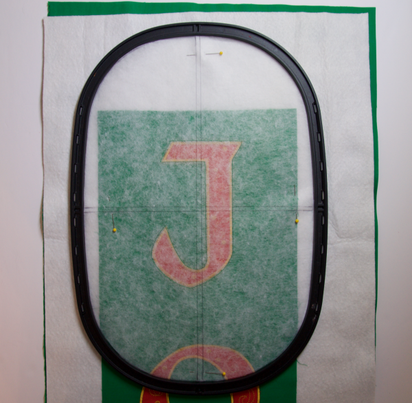 B-Step 4- hooping
